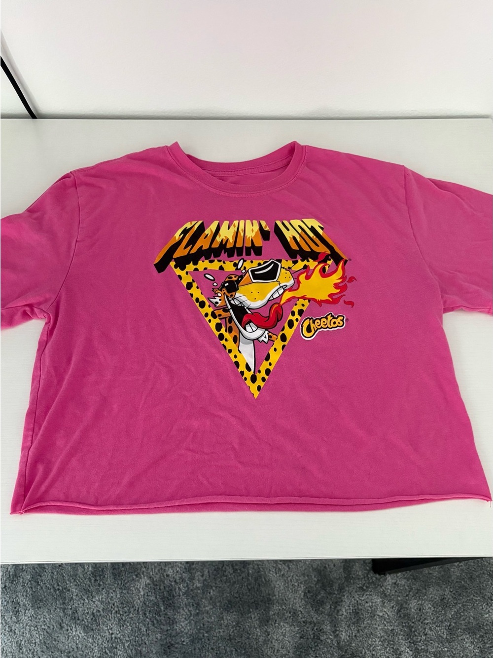 Flamin' Hot Graphic Tee - Pink